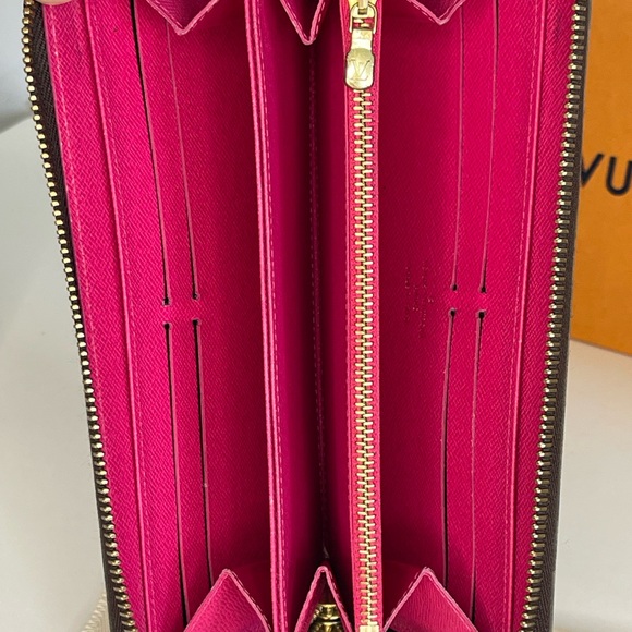 Louis Vuitton LV Long Wallet Brown Monogram with dust bag, box and ribbon - Picture 9 of 14